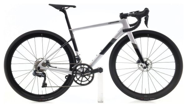 Produit reconditionné · Cannondale Supersix Evo Carbone Di2 11V · Gris / Vélo de route / Cannondale | Très bon état