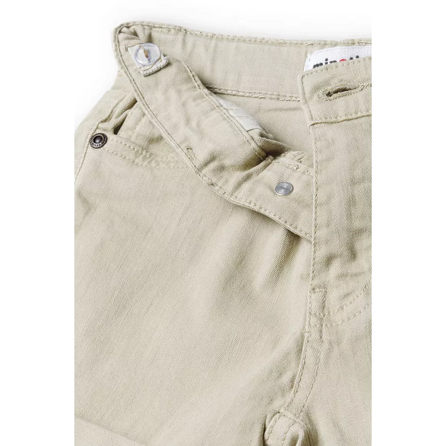 MINOTI Twillshorts Steingrau