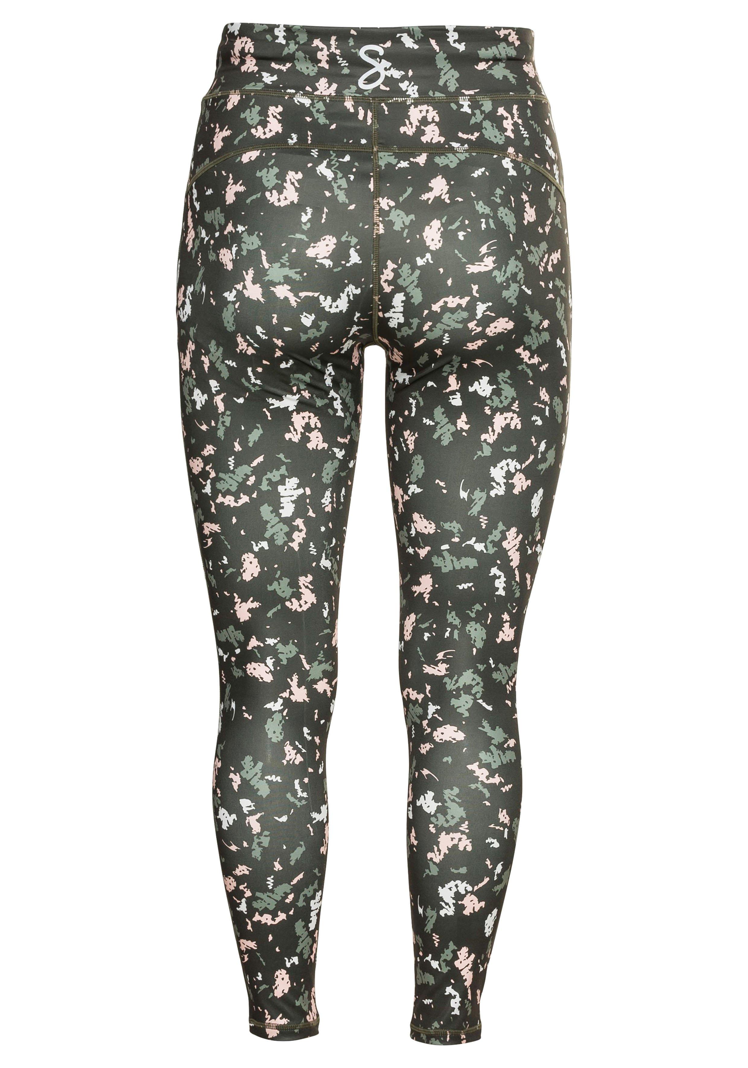 Funktionsleggings mit Alloverdruck