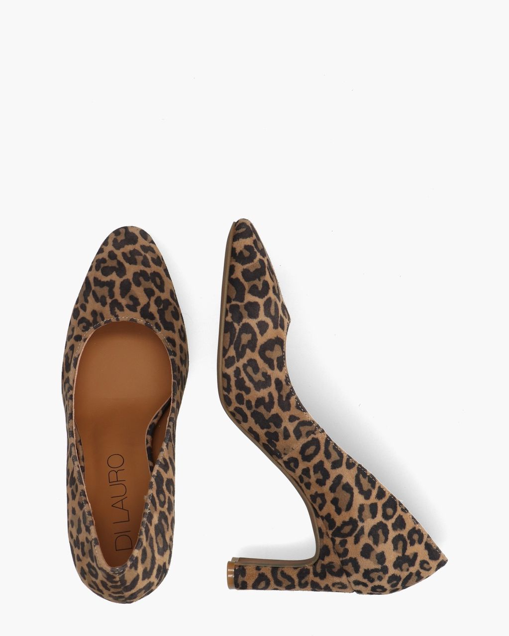 Di Lauro Desma Bruin/Zwart Pumps