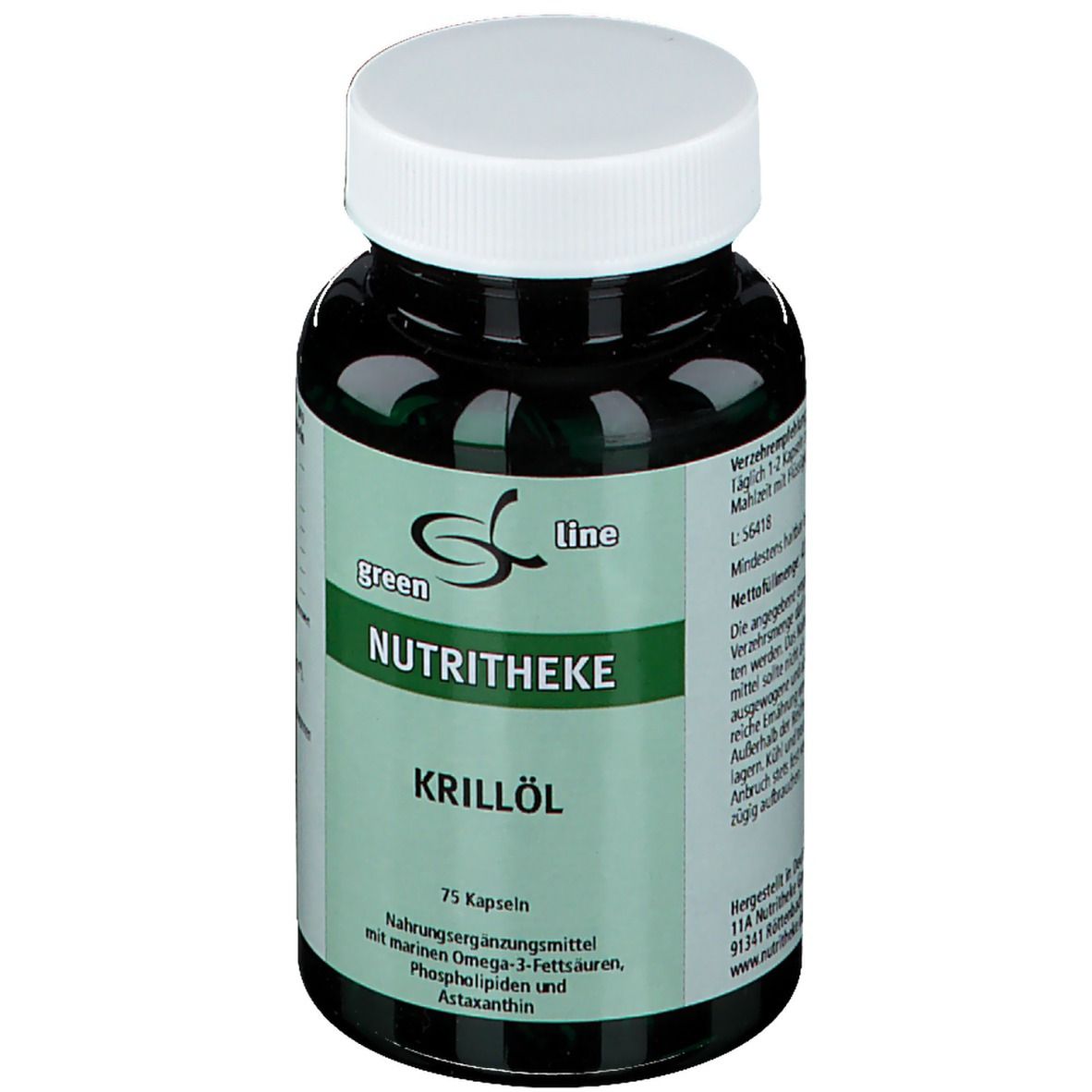 green line NUTRITHEKE Krill-Öl