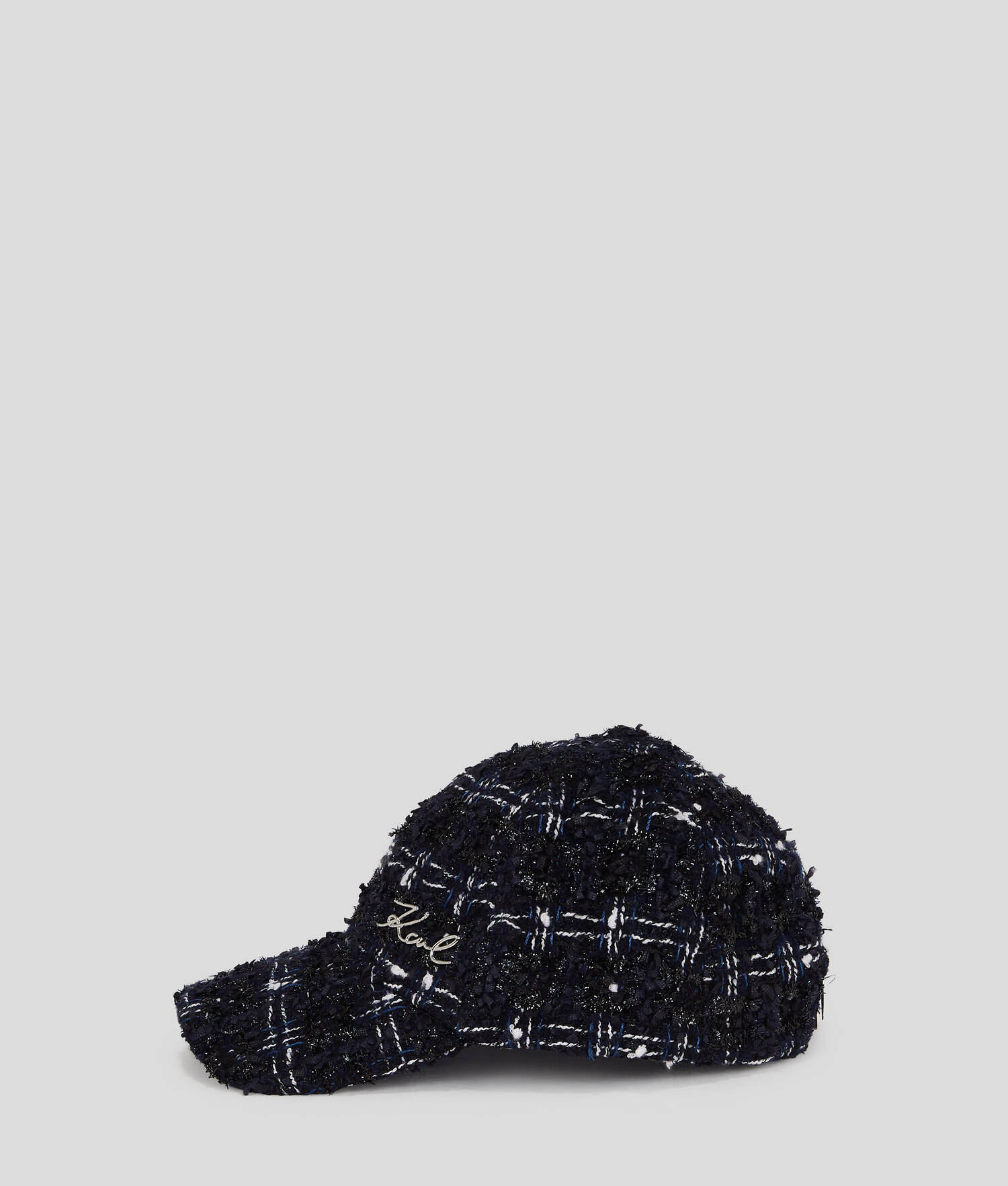 CASQUETTE EN BOUCLÉ K/SIGNATURE - Boucle marine foncée