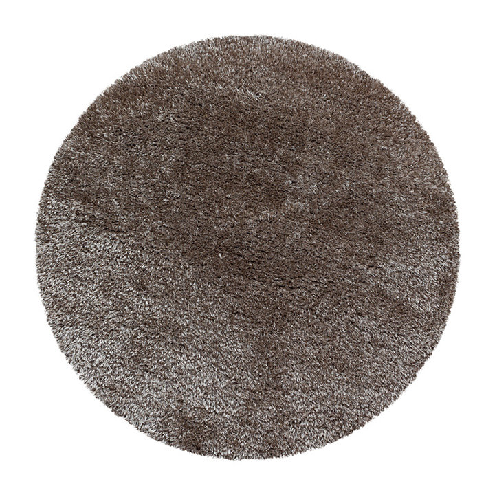 Rond Hoogpolig vloerkleed - Blushy Taupe | Super zacht