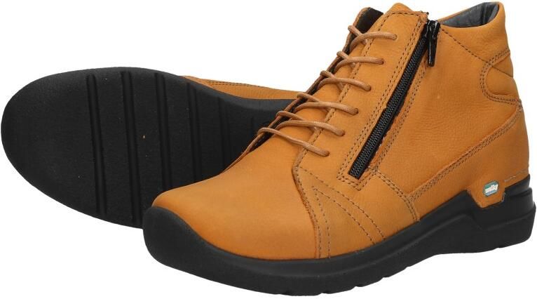 Wolky Dames Veterboot 0660611 925 Why Antique Oker Geel
