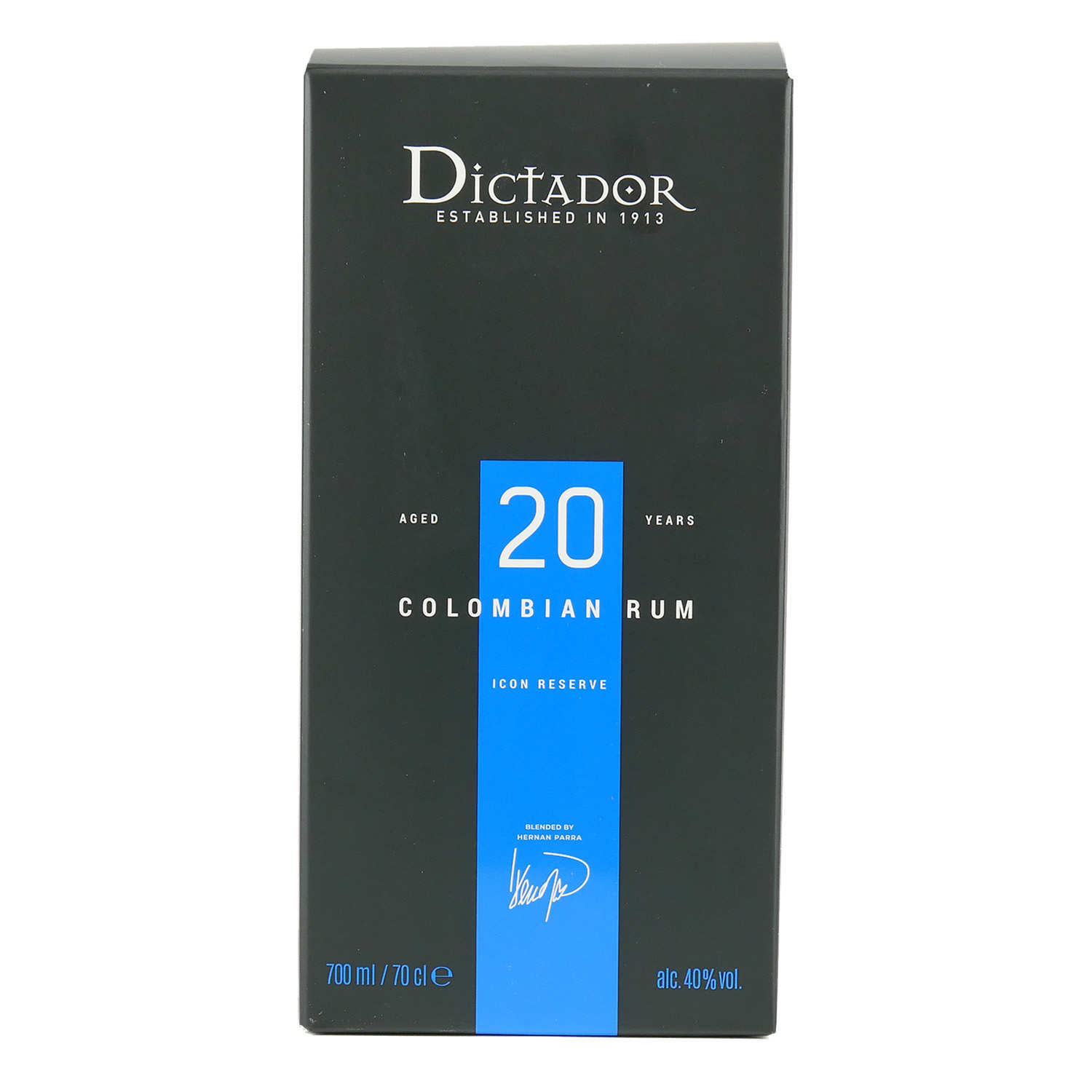 Rhum Dictador 20 ans 40%