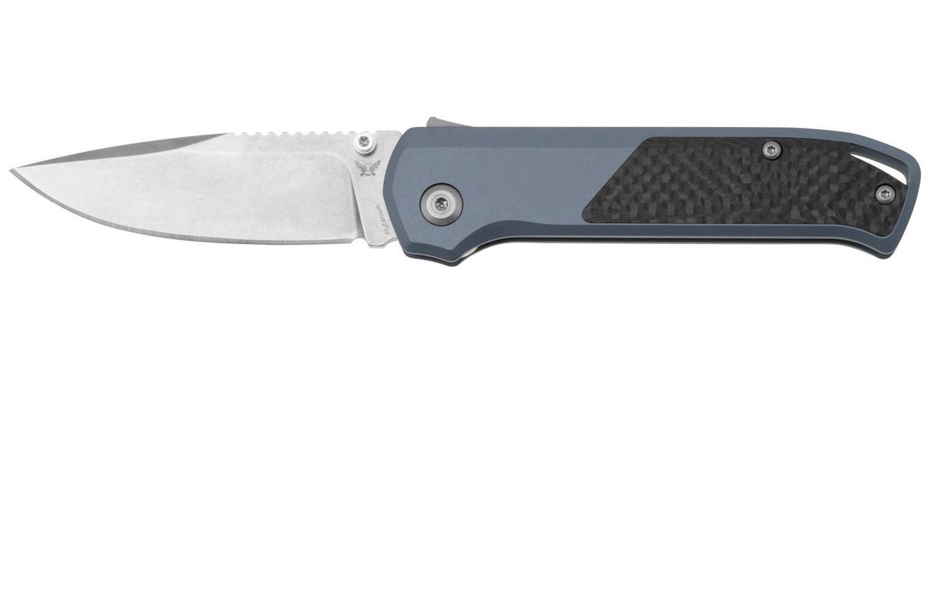 Flytanium Arcade Shark-Lock 1307 Stonewashed, Blue Aluminum Carbon Inlay, zakmes