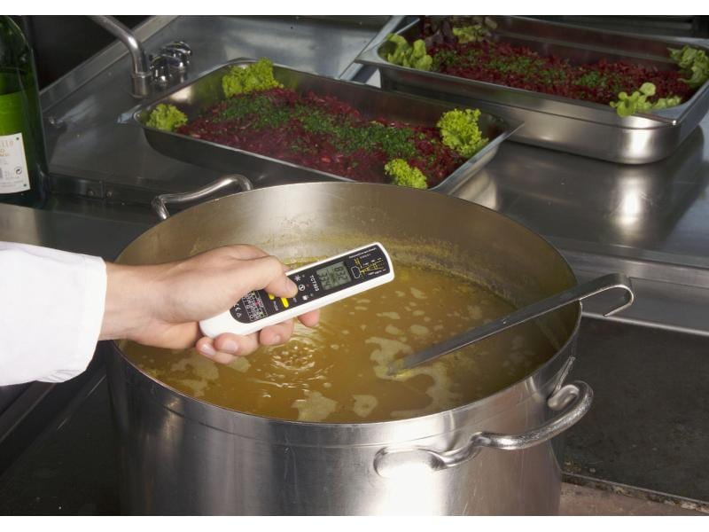 TFA Dostmann Infrarot-Messgerät DualTemp Pro Einstich-Infrarot-Thermometer