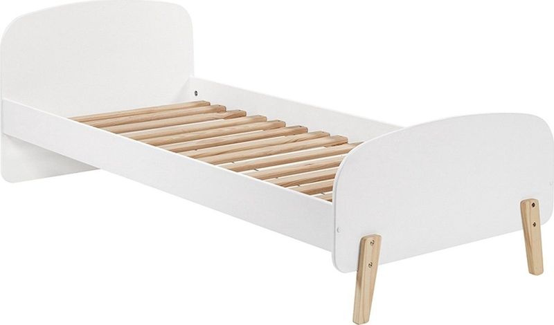 Kinderkamercombinatie Kiddy - Wit - Bed 90x200 cm - Bureau 120x55x90 cm
