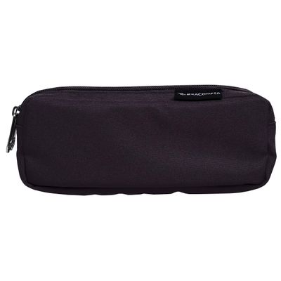 Trousse rectangulaire Dobble - 2 compartiments - noir - Exacompta