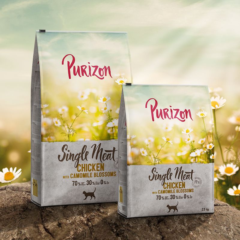 Purizon Single Meat poulet, fleurs de camomille