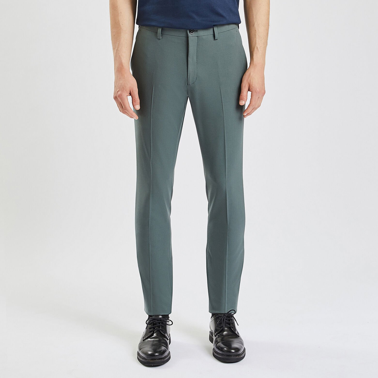 Pantalon de costume extra slim Vert