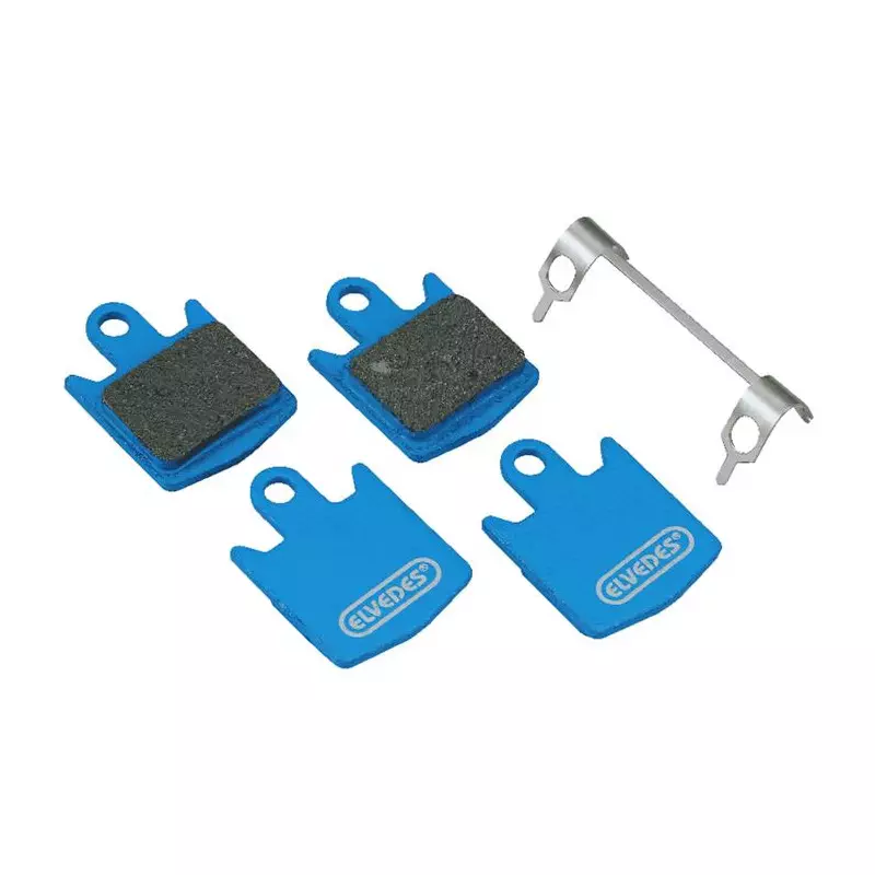 ELVEDES 2 paires plaquettes de frein organic pour Hope M4
