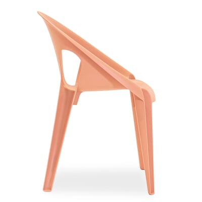Armlehnstuhl Bell Chair, Orange