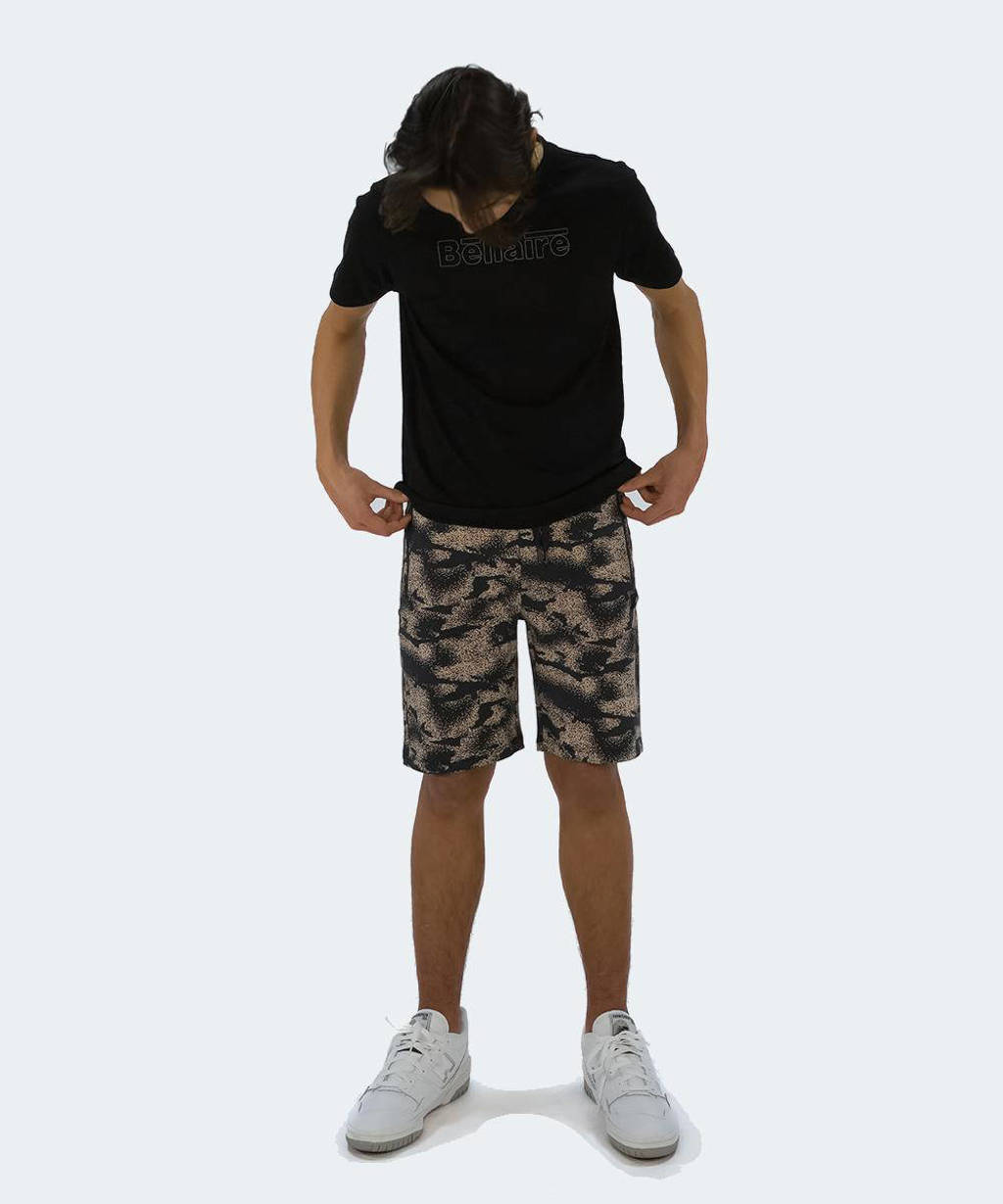 Bellaire T-shirt met logo zwart