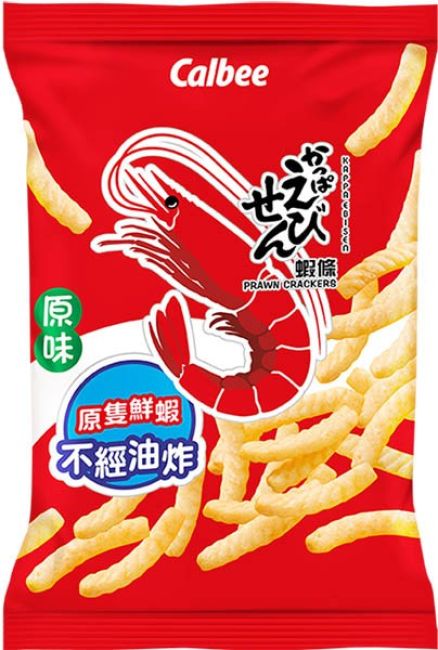 Calbee Garnalen Crackers Chips 90g