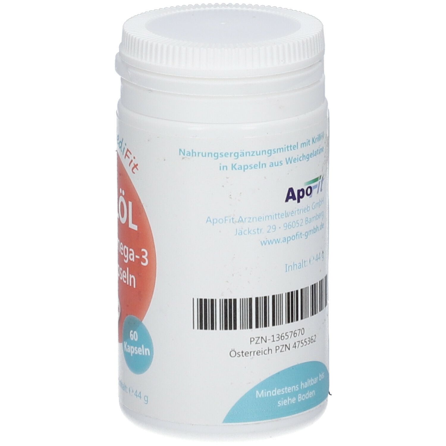 MediFit Krillöl 500 mg Omega-3 Forte Kapseln