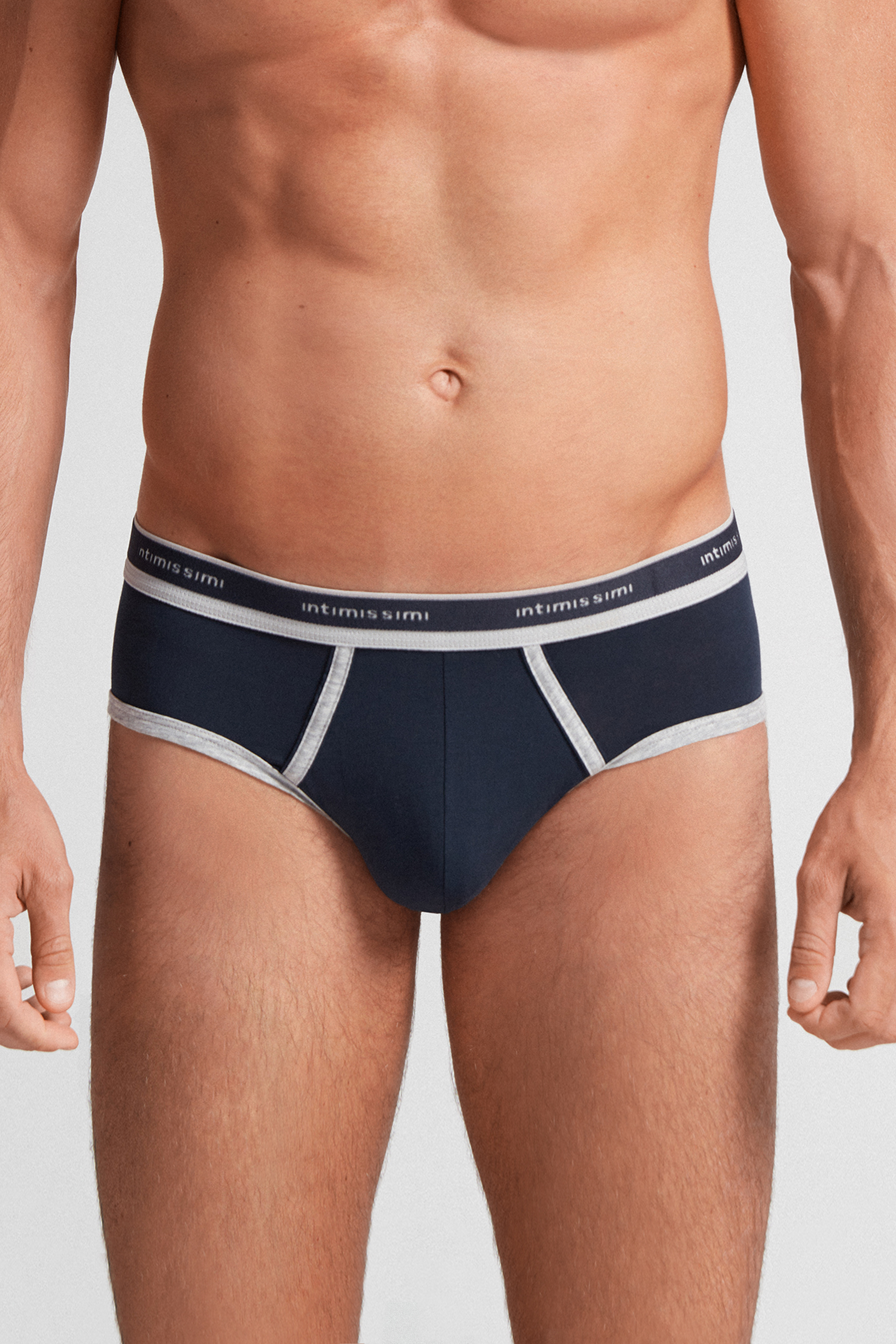 Cueca Supima® Natural Fresh Cotton com logotipo