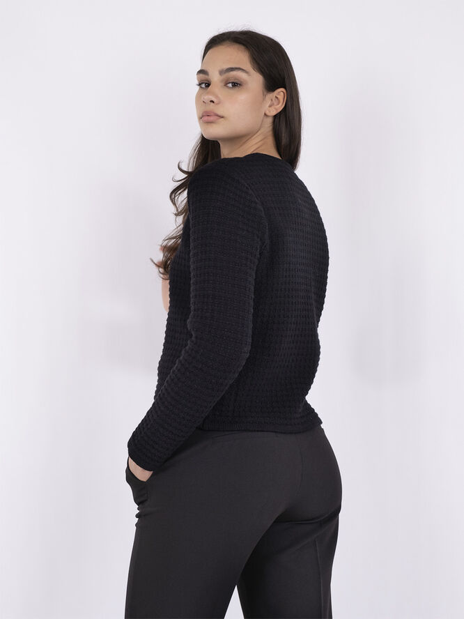Neo Noir Limone Knit Jacket Black