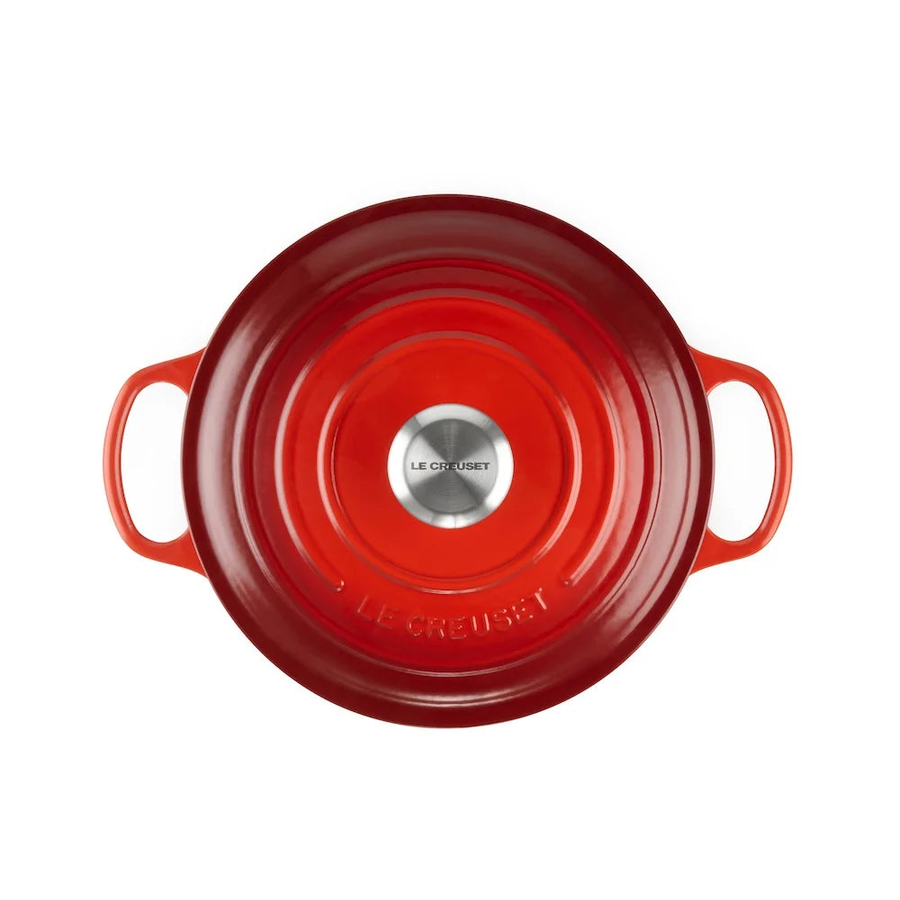 Le Creuset braadpan Signature Kersenrood