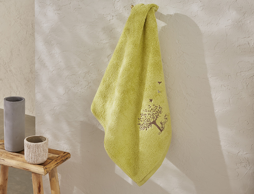 Serviette de bain-Dimanche à la campagne