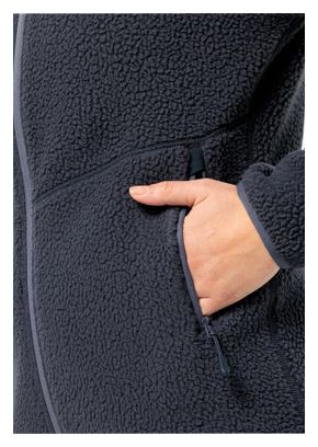 Polaire Femme Jack Wolfskin Kammweg Pile Gris