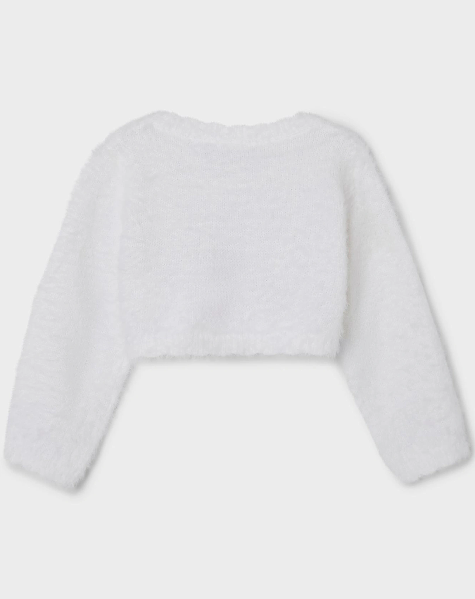 Bolero NMFROLIS PLÜSCH in bright white