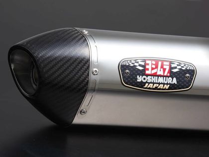 Silencieux Yoshimura R-77J inox/casquette carbone