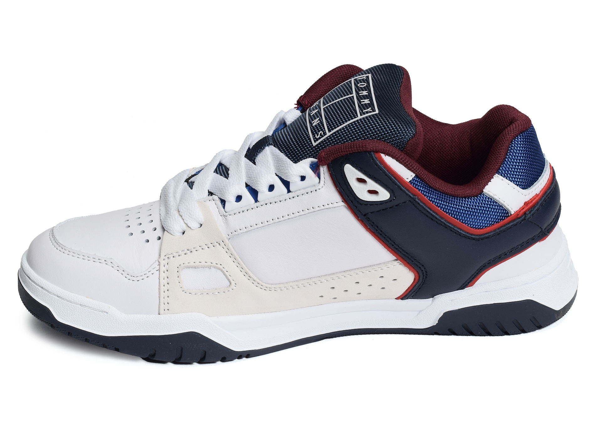 Tommy jeans skate sneaker 1042 blanc marine