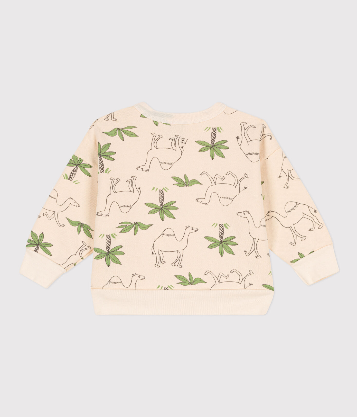 Sweatshirt bébé en molleton imprimé
