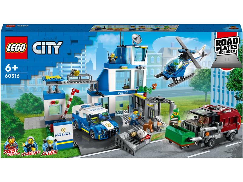LEGO® City Polizeistation 60316 Polizei-Spielset