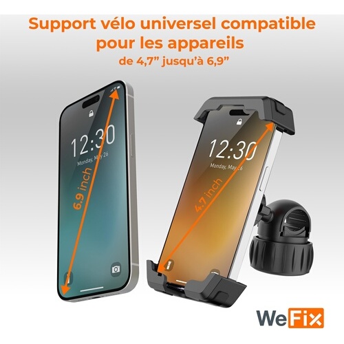 Support pour téléphone mobile Wefix VELO RENF
