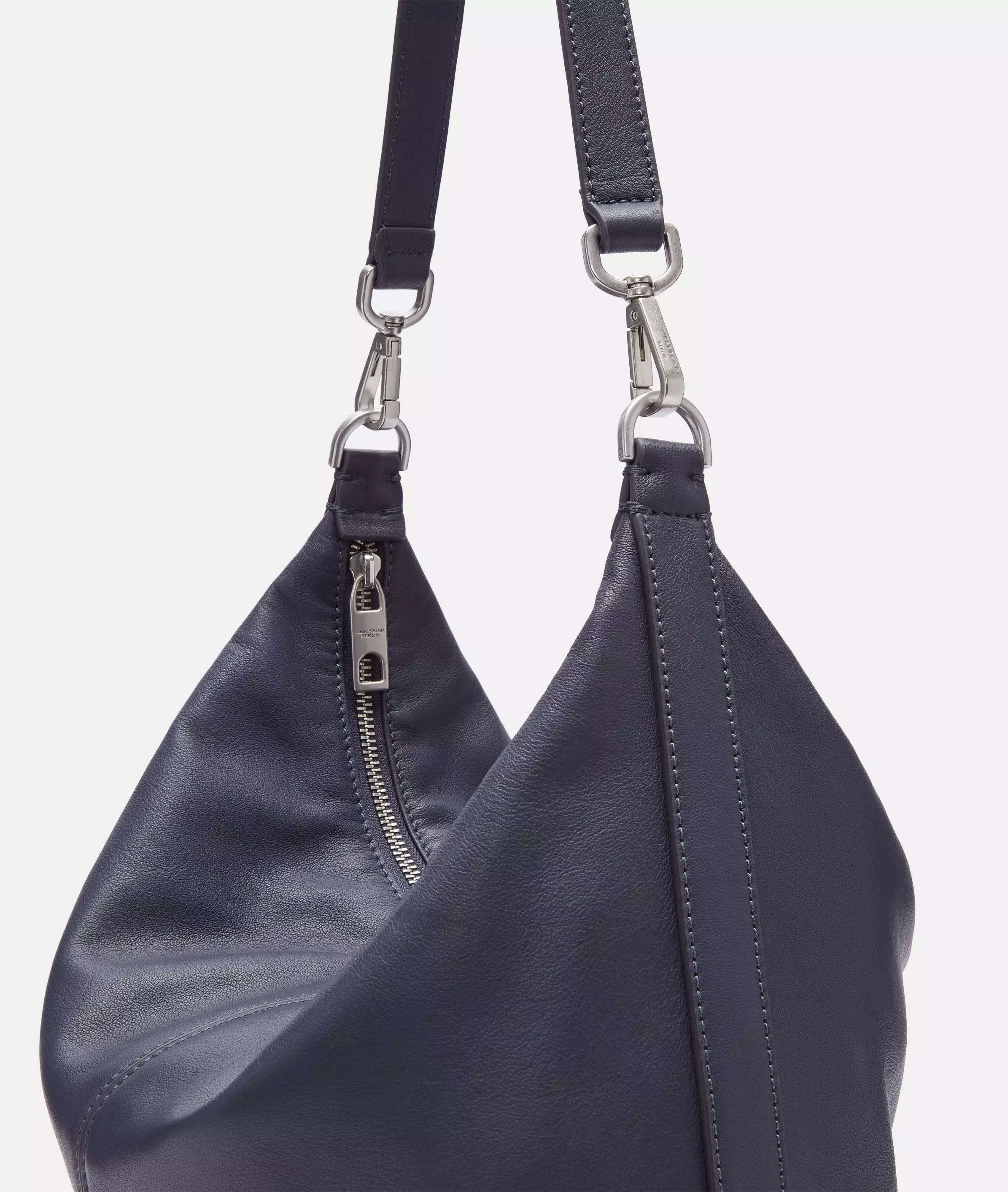 Paris Hobo M Spacious leather hobo bag