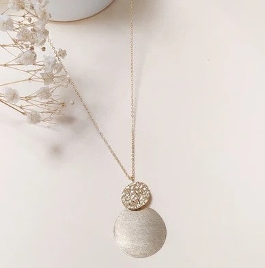 Collier disque a
