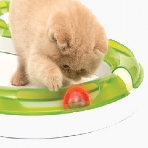 Catit Senses 2.0 Fireball para Gatos, Vermelho