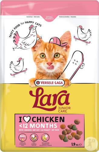 Lara Junior Care Chatons Au Poulet 1,9kg