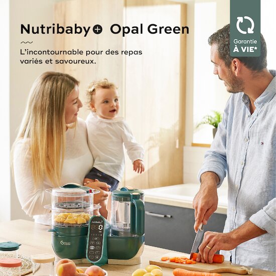 Nutribaby(+) Robot Multifonctions bébé 6 en 1   Opal Green        de               Babymoov