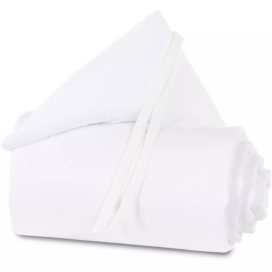babybay Nestchen Piqué für Boxspring XXL perlgrau weiß