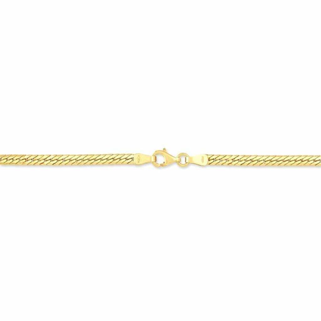 Collier Izel Maille Anglaise Or Jaune