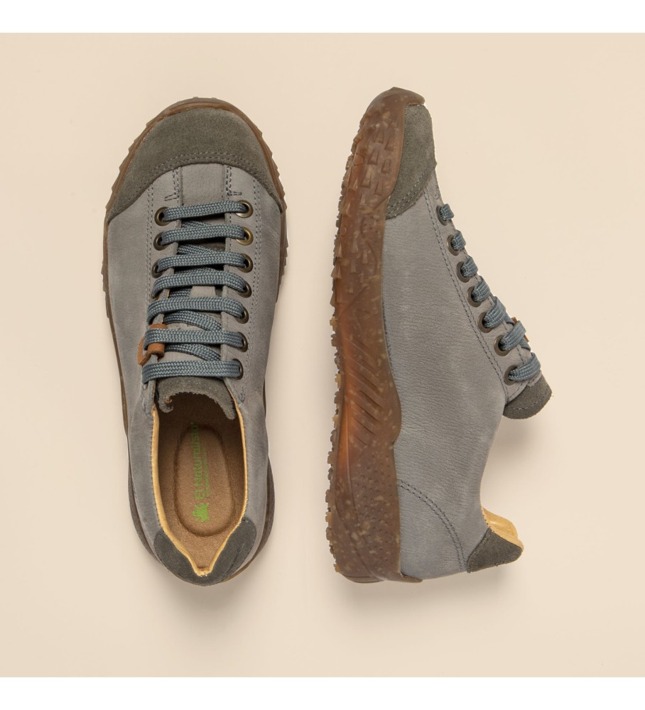 Sapatos de camurça cinza The Naturalist N5622 Pleasant-Lux