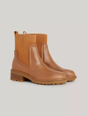 Botas de tornozelo de couro