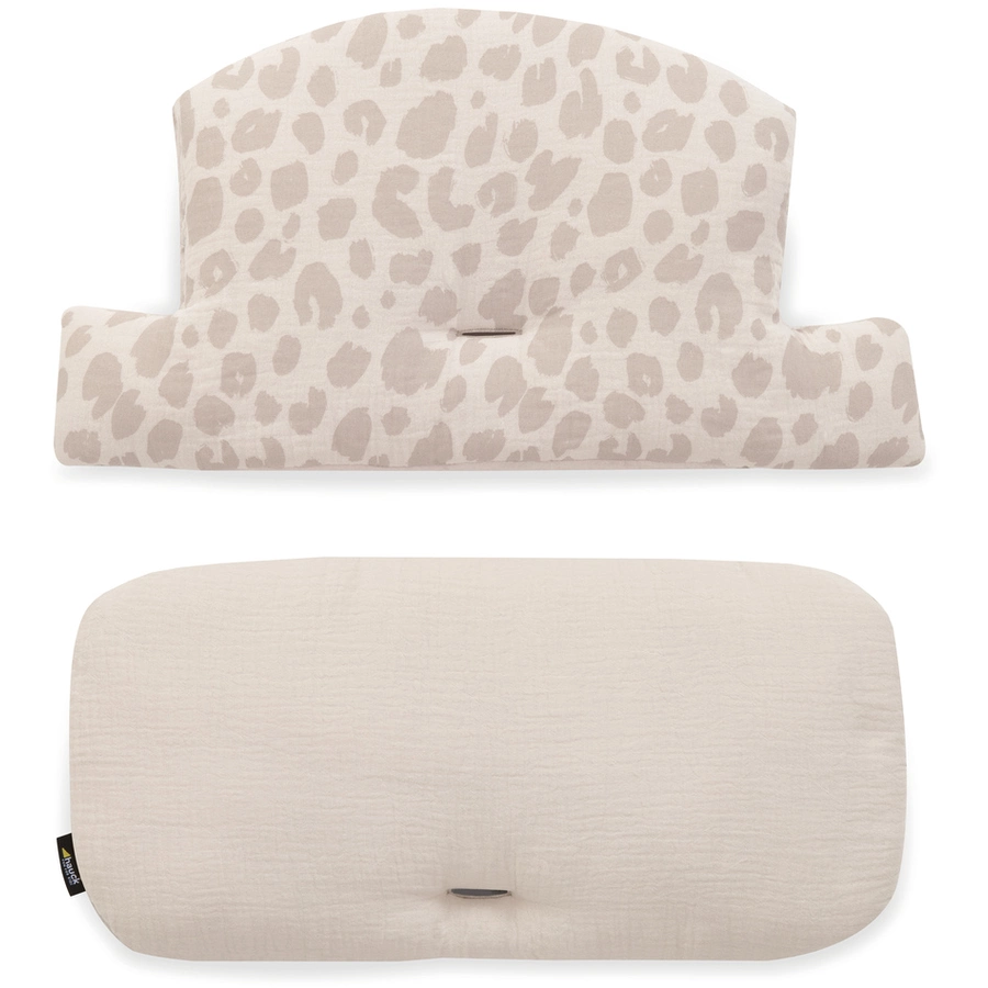 hauck Hochstuhlauflage Select Muslin Leo Natural