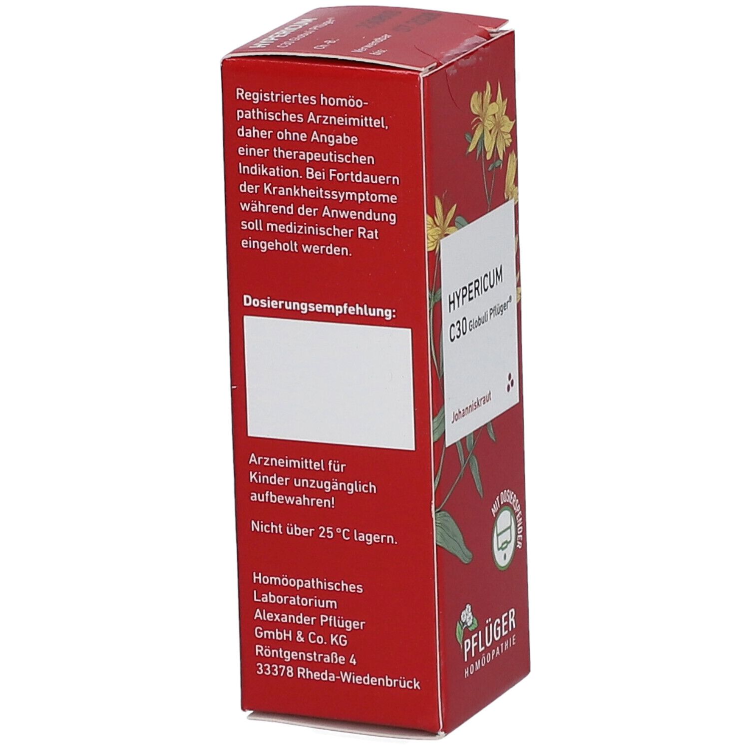 Hypericum C30 Globuli Pflüger®