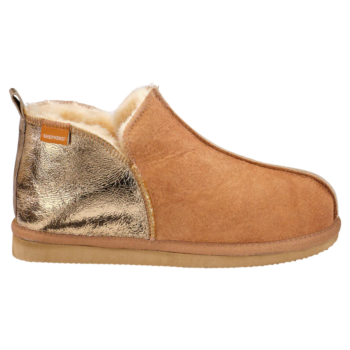 Annie hjemmesko, kvinder, antique cognac gold