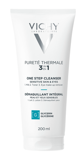 Vichy Pureté Thermale 3in1 One Step Cleanser Sensitive Skin & Eyes 200ML