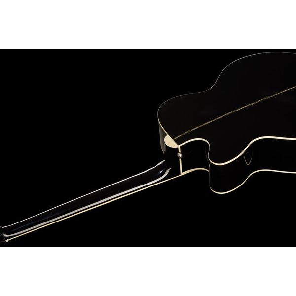 Harley Benton B-30BK Acoustic Bass Bundle