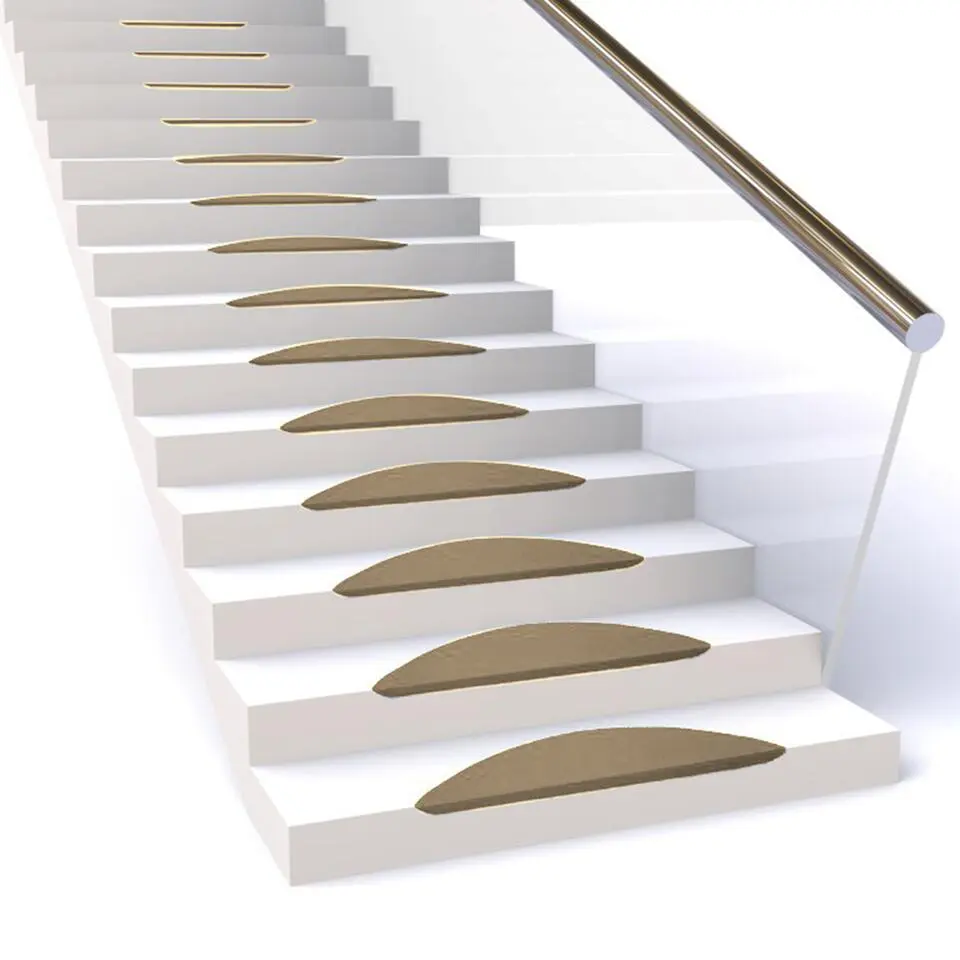Trapmaantje Spurt - Beige - 20x56 cm - 15 Stuks