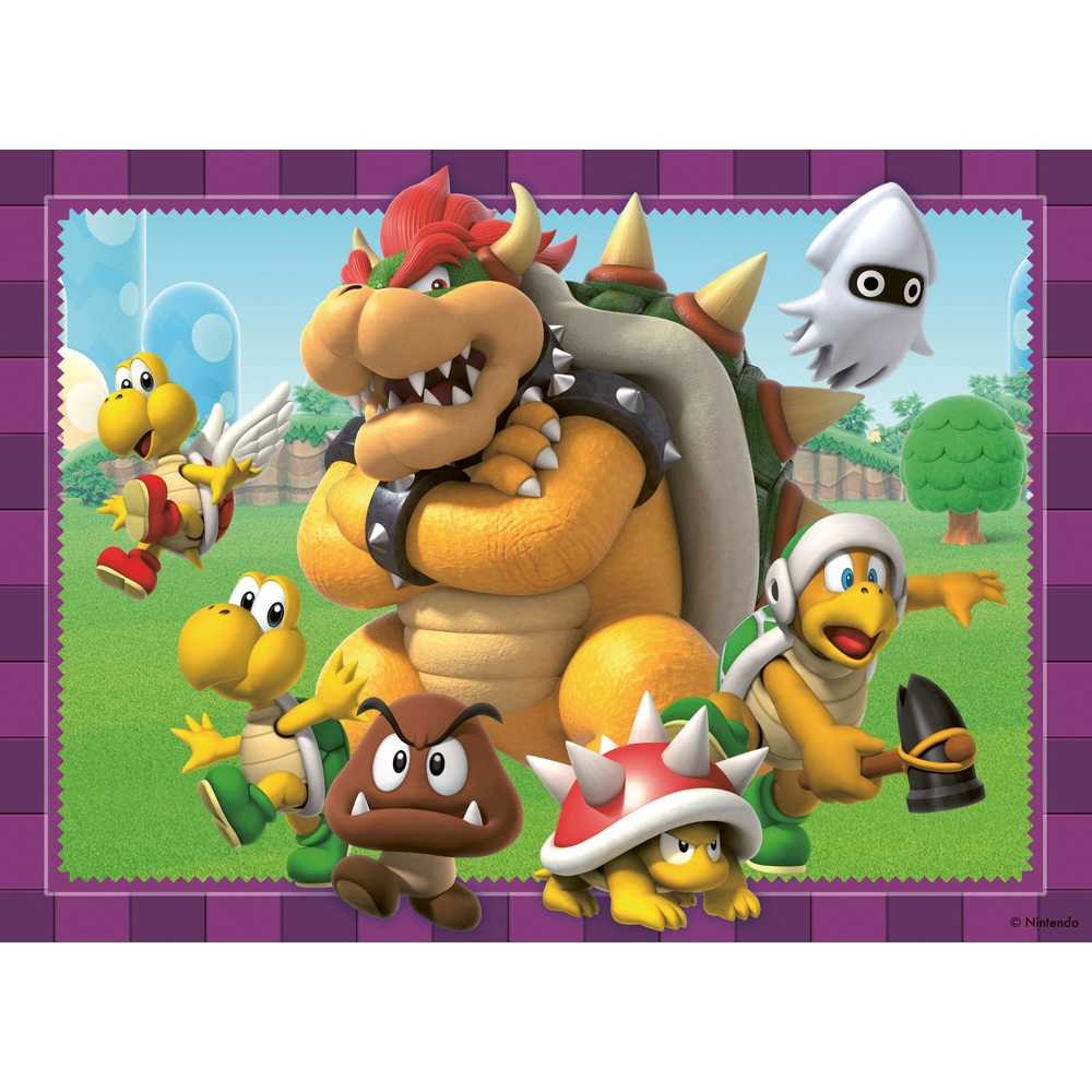 Ravensburger Super Mario 4 x 100-teiliges Puzzle-Bumper-Pack