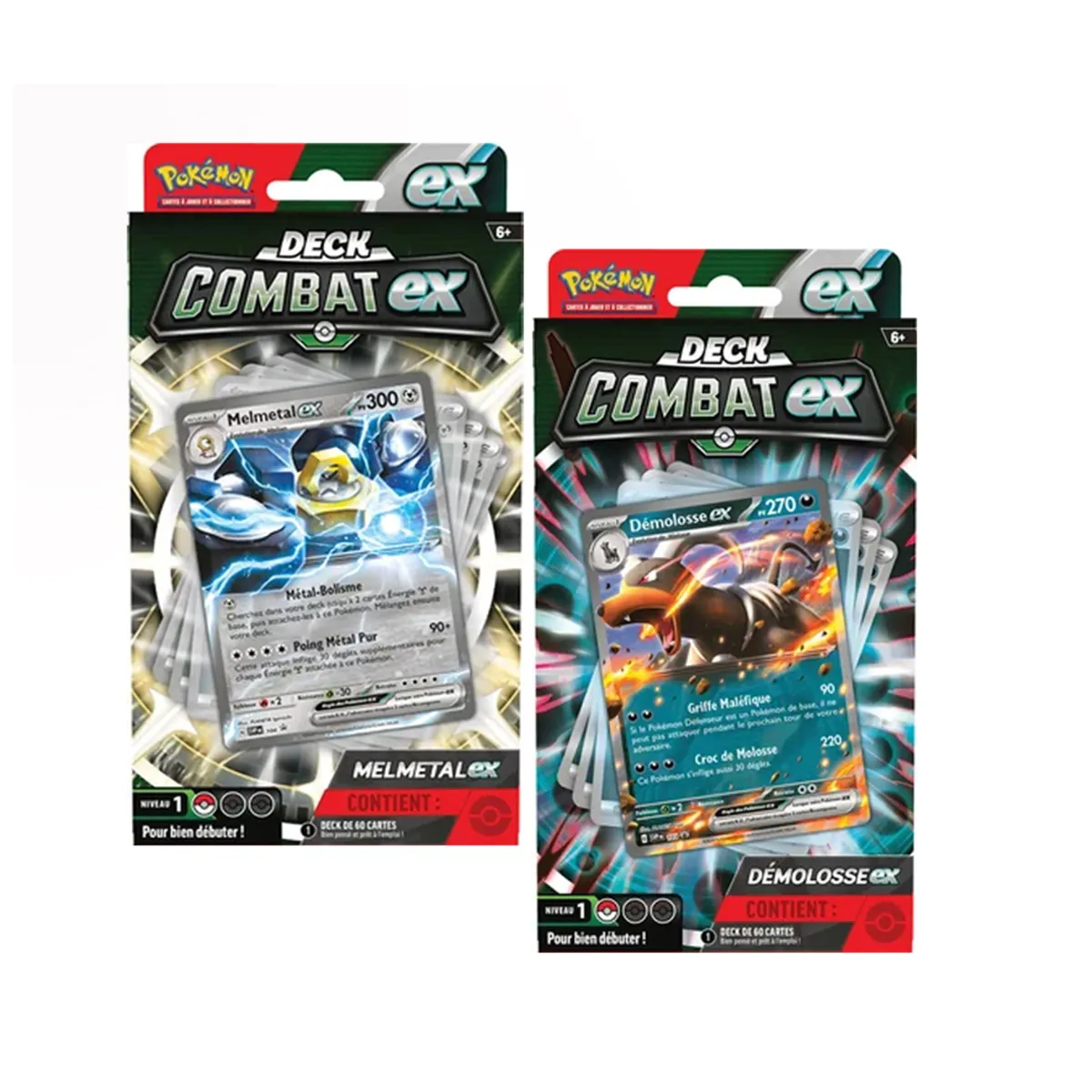 Pokémon Deck Combat Melmetal/Démolosse-ex