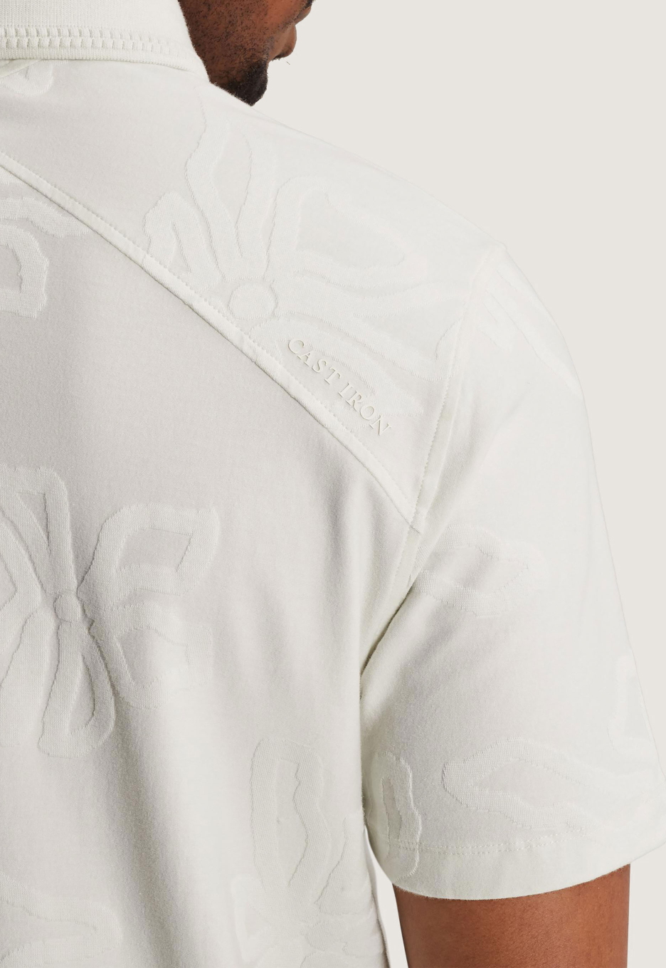Cast Iron Regular Jacquard Polo