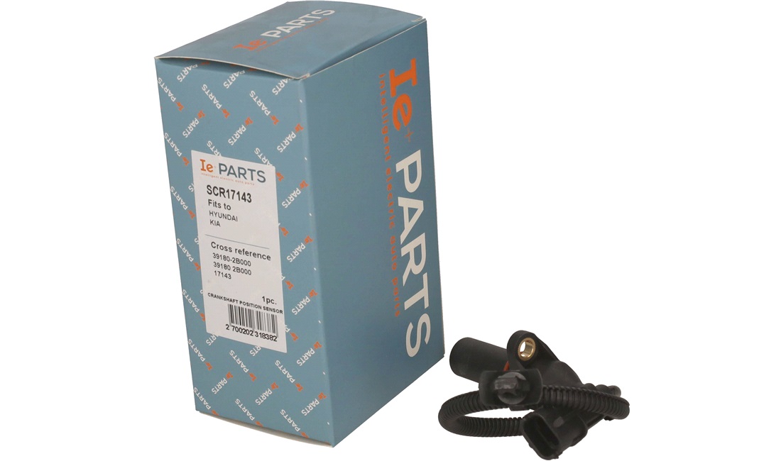 Impulsensor, krumtapaksel